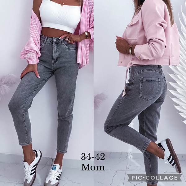 Spodnie damskie jeans Roz 34-42, 1 Kolor .Paczka 10 szt