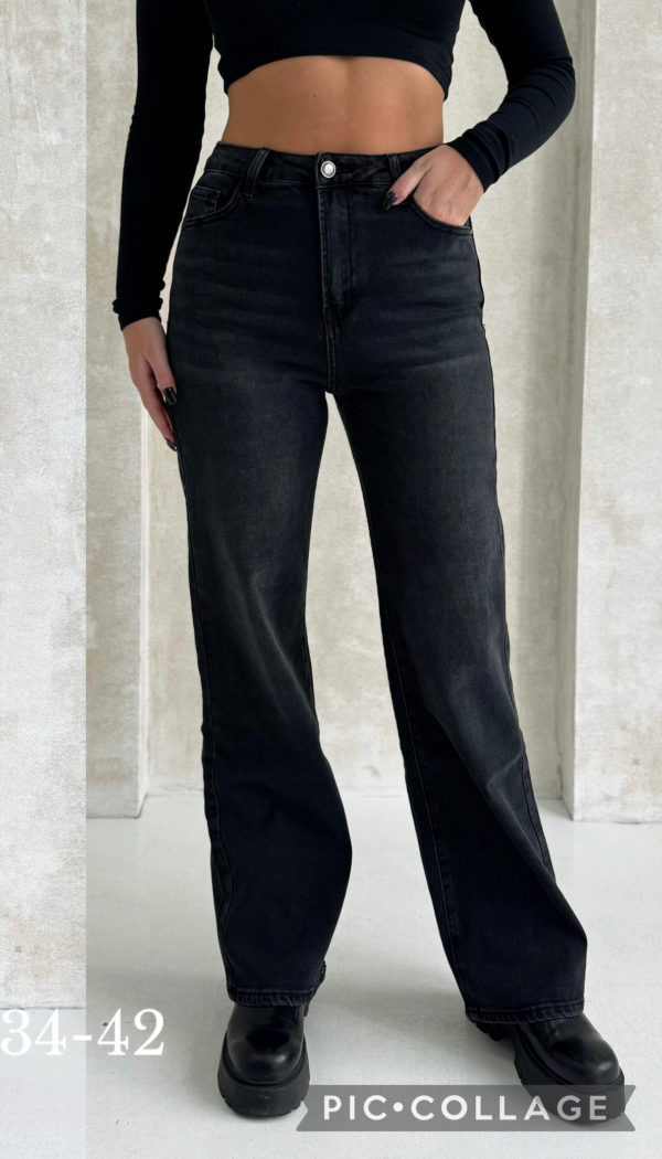 Spodnie damskie jeans Roz 34-42, 1 Kolor .Paczka 10 szt