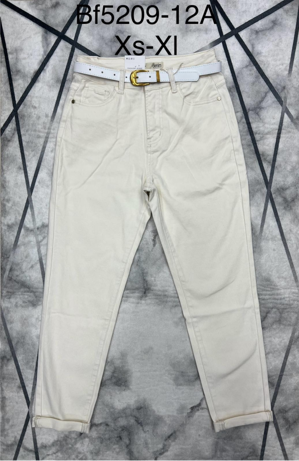 Spodnie damskie jeans Roz XS-XL 1 Kolor .Paczka 10 szt