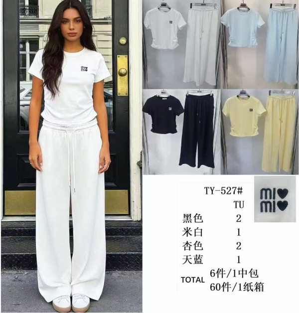 Komplet damskie Roz Standard, Mix kolor Paczka 12 szt