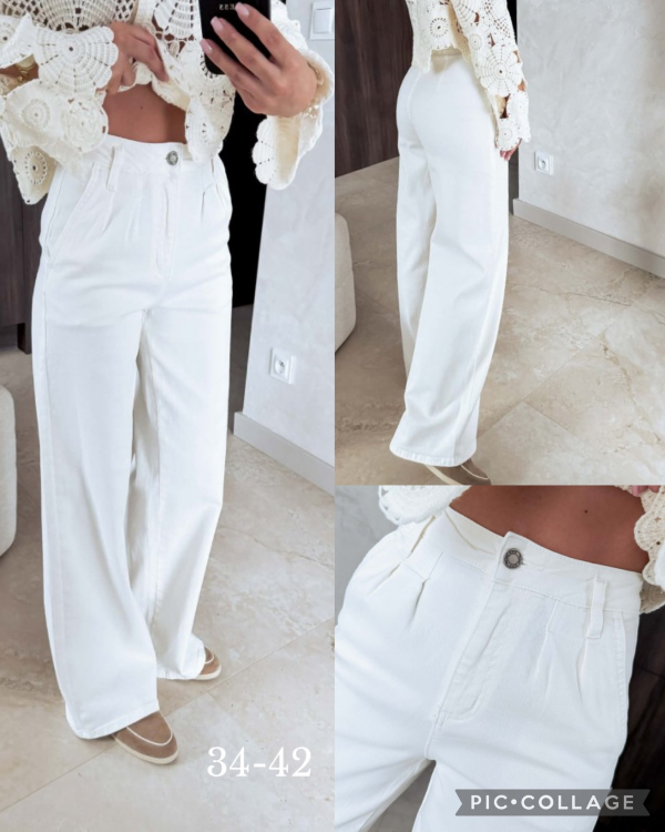 Spodnie damskie jeans Roz 34-42, 1 Kolor .Paczka 10 szt