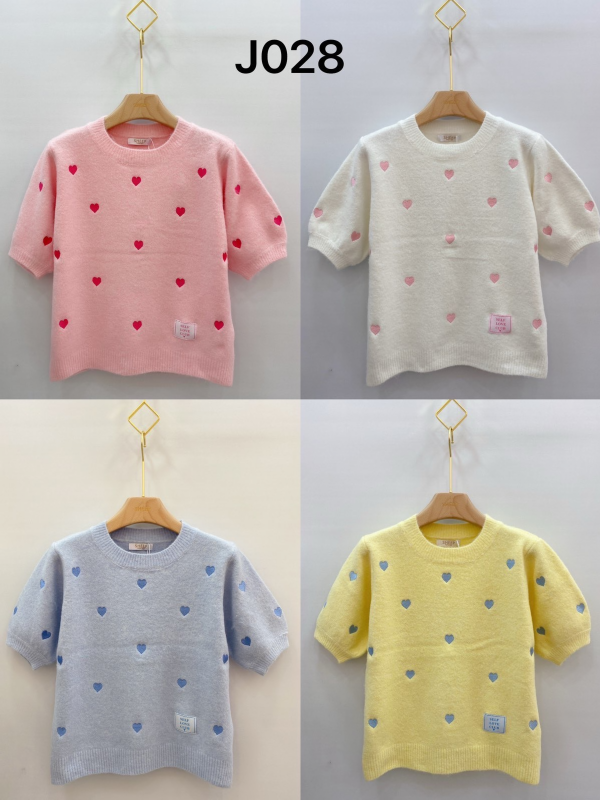 Bluzki damskie Roz Standard, Mix kolor Paczka 8 szt