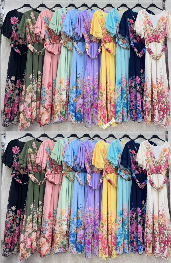 Sukienki damskie Roz Standard, Mix Kolor Paczka 10 szt 1