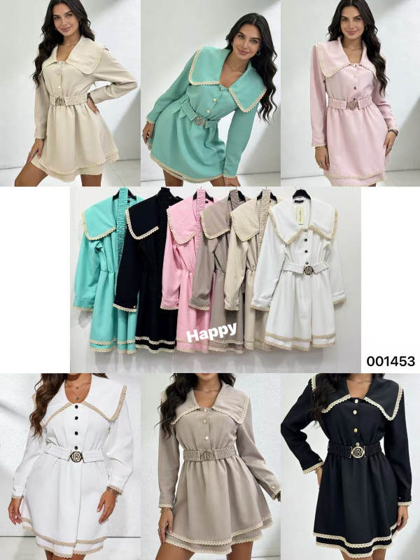 Sukienki damskie Roz Standard, Mix Kolor Paczka 10 szt