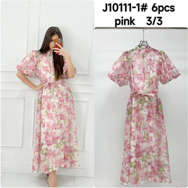 Sukienki damskie Roz Standard, Mix kolor Paczka 6 szt