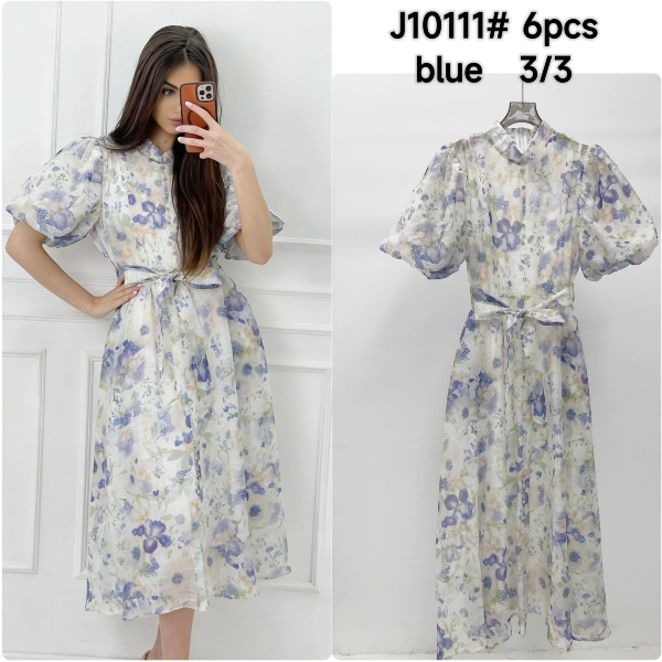 Sukienki damskie Roz Standard, Mix kolor Paczka 6 szt