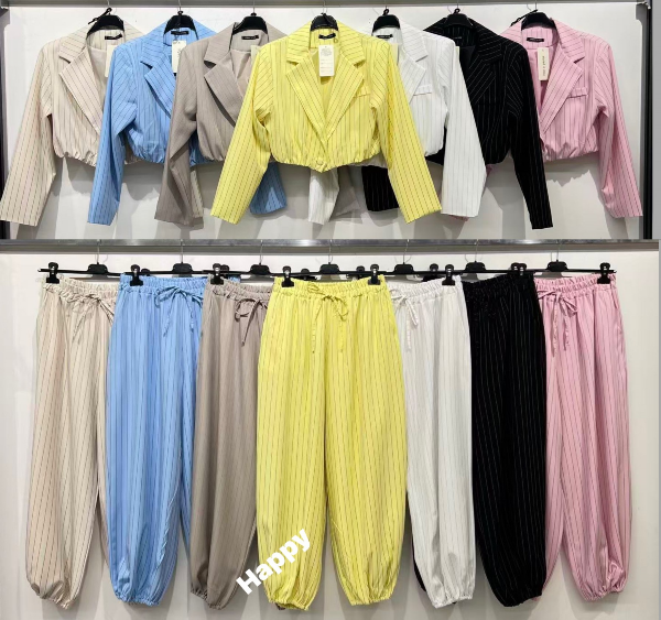 Komplet damskie Roz Standard, Mix Kolor Paczka 10 szt 1