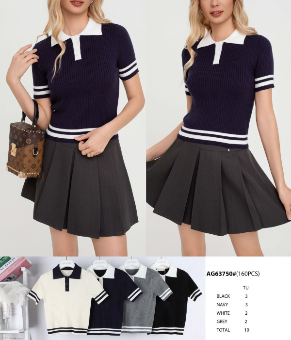 Bluzka damska (Francja produkt) Roz Standard, Mix Kolor .Paczka 10 szt