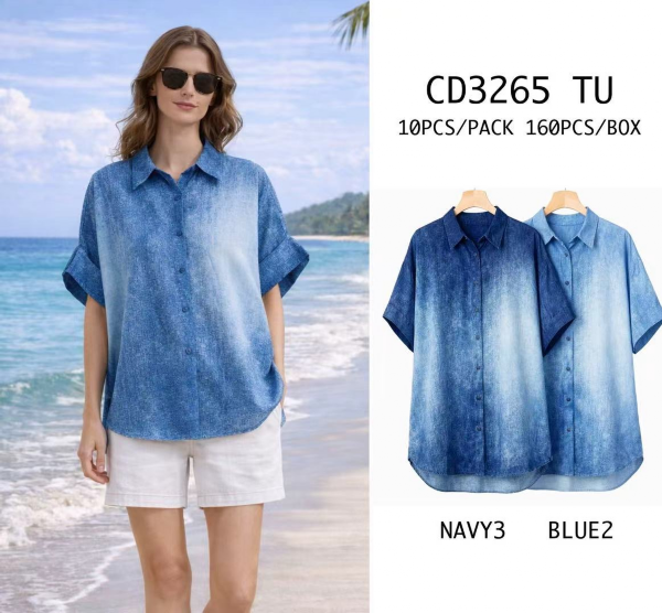 Koszule damskie  Roz Standard, Mix Kolor .Paczka 10 szt