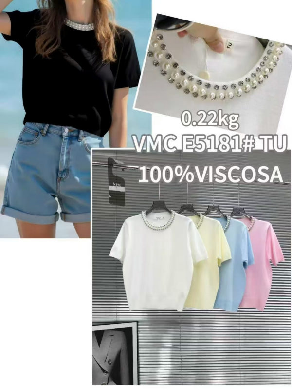 Bluzka damska (Francja produkt) Roz S/M-L/XL, Mix Kolor .Paczka 10 szt