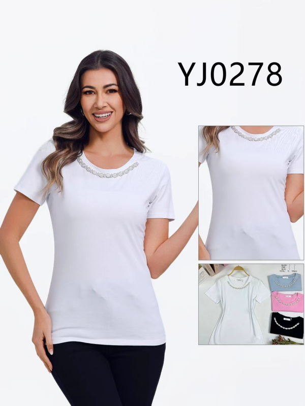 Bluzki damskie Roz Standard, Mix Kolor Paczka 10 szt