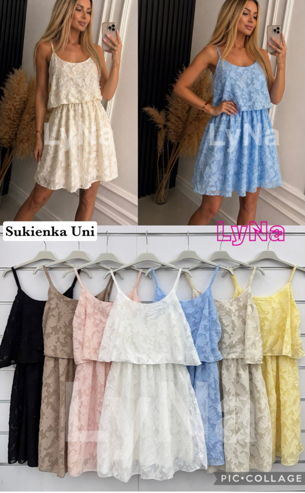 Sukienki damskie (Włoskie produkt) Roz Standard, Mix Kolor Paczka 5 szt 1