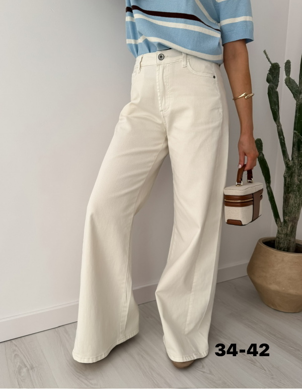 Spodnie damskie jeans Roz 34-42, 1 Kolor .Paczka 10 szt