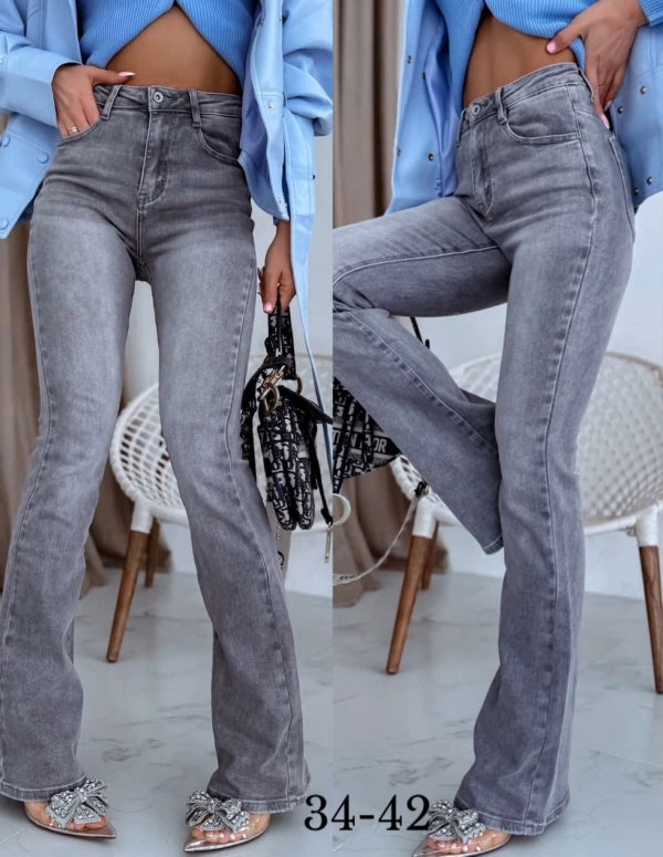 Spodnie damskie jeans Roz 34-42, 1 Kolor .Paczka 10 szt