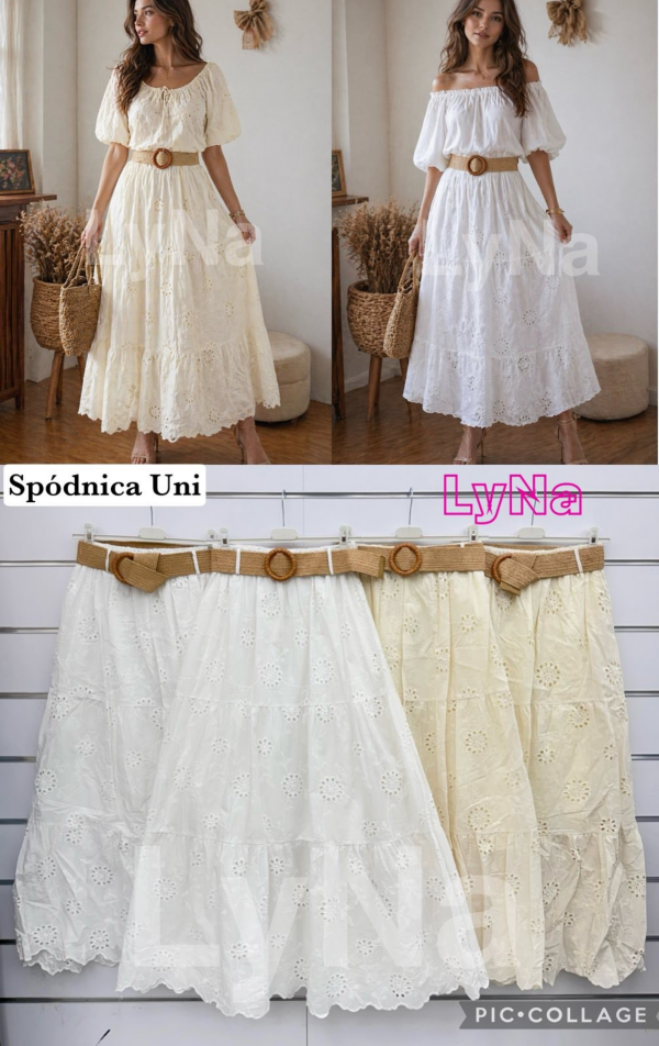 Spódnice  damskie (Włoskie produkt) Roz Standard, Mix Kolor Paczka 5 szt