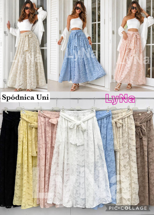 Spódnice  damskie (Włoskie produkt) Roz Standard, Mix Kolor Paczka 5 szt 1