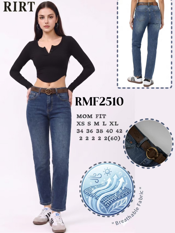 Spodnie damskie jeans Roz XS-XL, 1 Kolor .Paczka 10 szt 1