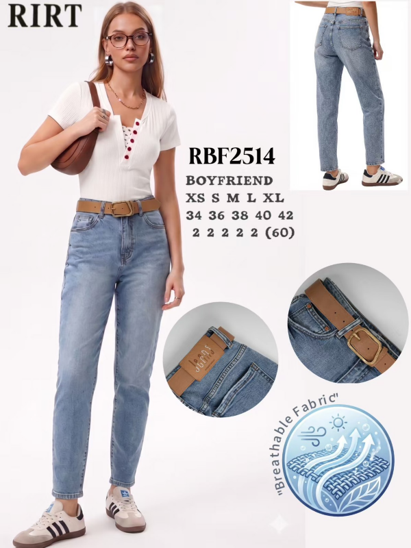 Spodnie damskie jeans Roz XS-XL, 1 Kolor .Paczka 10 szt