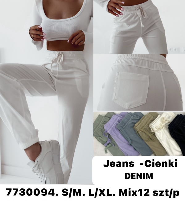 Spodnie damskie Roz S/M-L/XL , Mix Kolor Paczka 12 szt