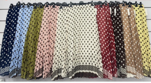 Spódnice damskie (Włoskie produkt) Roz Standard, Mix Kolor Paczka 5 szt