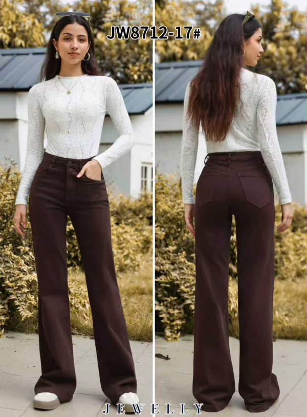 Spodnie damskie jeans Roz XS-XL, 1 Kolor Paczka 10 szt