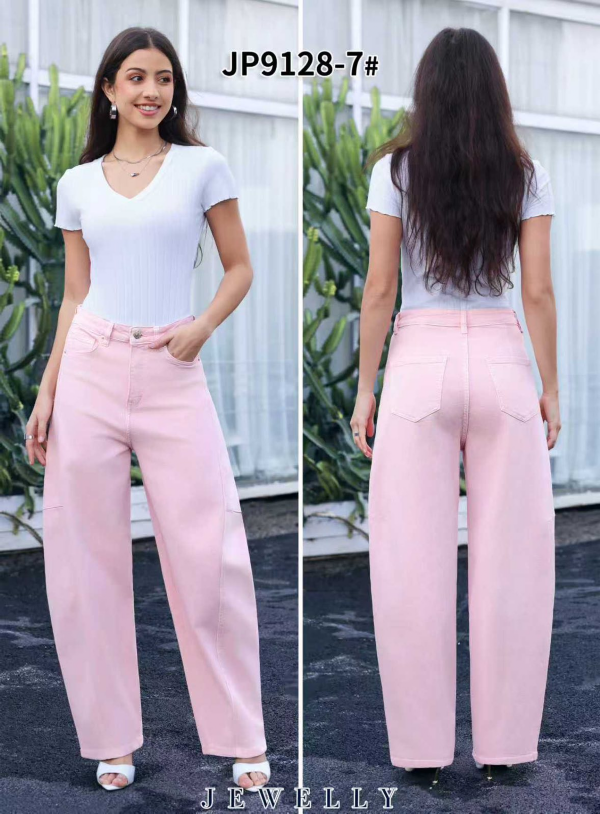 Spodnie damskie jeans Roz XS-XL, 1 Kolor Paczka 10 szt