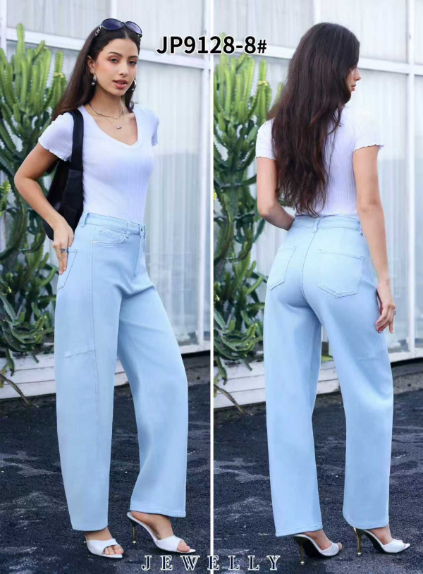 Spodnie damskie jeans Roz XS-XL, 1 Kolor Paczka 10 szt