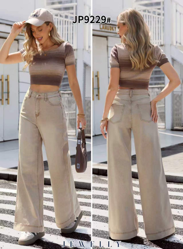 Spodnie damskie jeans Roz XS-XL, 1 Kolor Paczka 10 szt