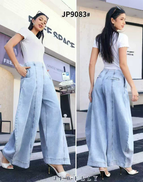 Spodnie damskie jeans Roz XS-XL, 1 Kolor Paczka 10 szt
