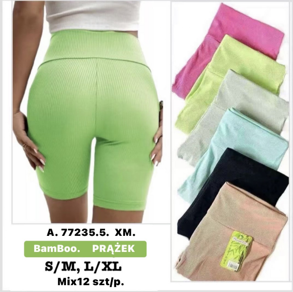 Legginsy damskie Roz S/M-L/XL , Mix Kolor Paczka 12 szt