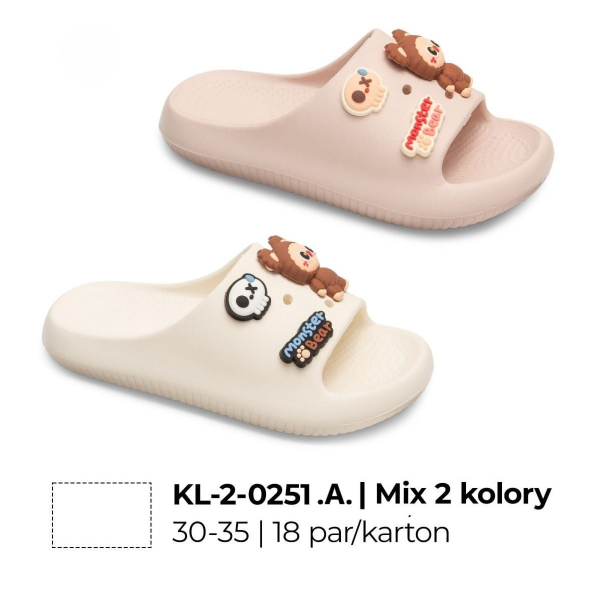 Klapki damskie Roz 30-35 / 18 par