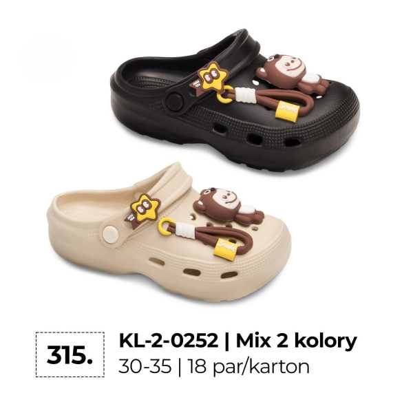 Klapki damskie Roz 30-35 / 18 par