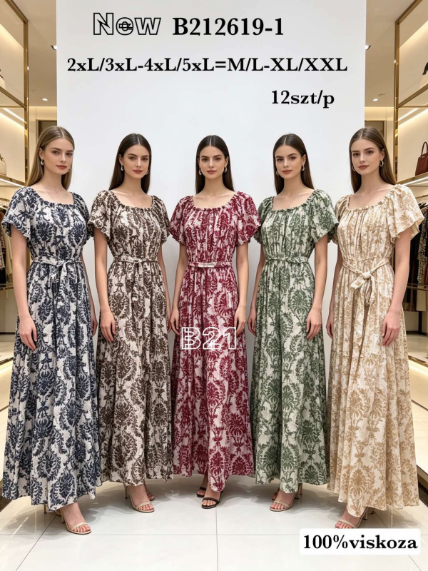 Sukienki damskie Roz M/L-XL-2XL, Mix Kolor Paczka 10 szt