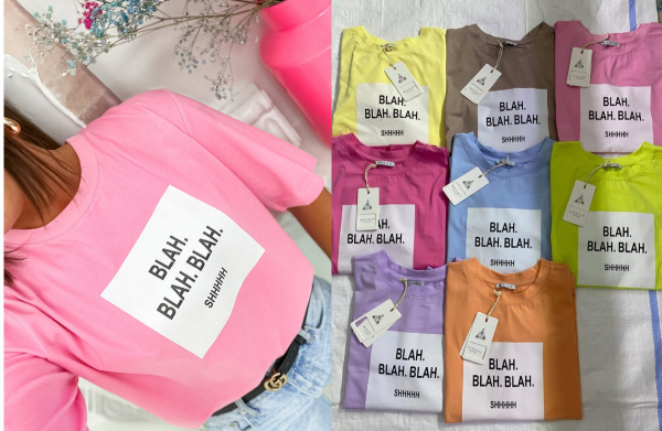 Bluzka damska (Turecki produkt) Roz Standard, Mix Kolor Paczka 12 szt