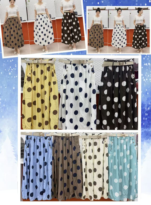 Spódnice damskie (Włoskie produkt) Roz Standard, Mix Kolor Paczka 5 szt 1