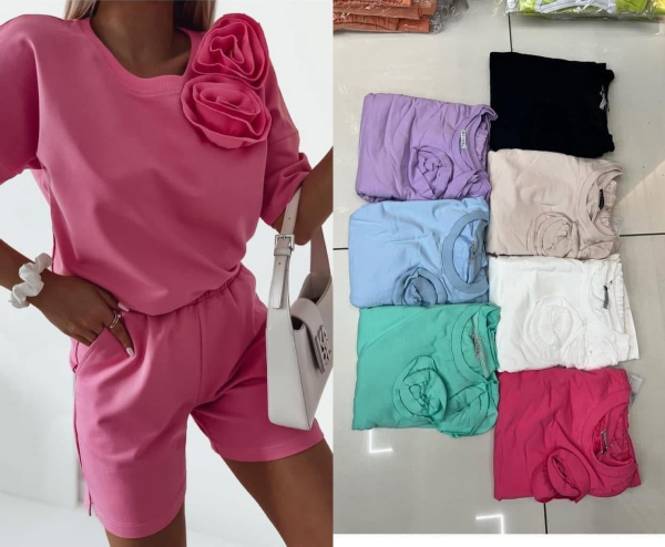 Komplet damskie (Turecki produkt) Roz Standard, Mix Kolor Paczka 12 szt 1