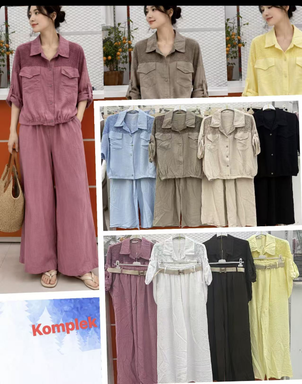  Komplet damskie (Włoskie produkt) Roz Standard, Mix Kolor Paczka 5 szt