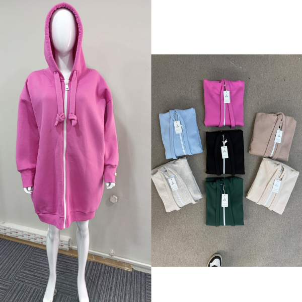 Bluza damska (Turecki produkt) Roz Standard, Mix Kolor Paczka 12 szt