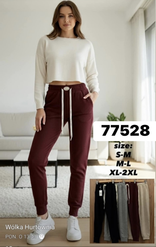 Spodnie damskie Roz S/M-M/L-XL/2XL , Mix Kolor Paczka 12 szt
