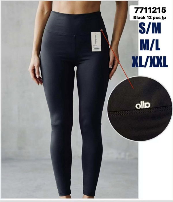 Leginsy damskie Roz S-2XL , Mix kolor Paczka 12 szt