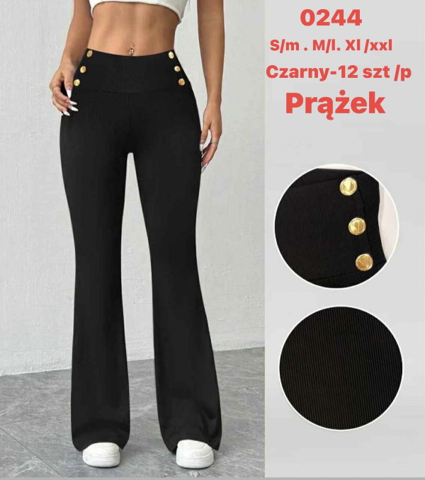 Leginsy damskie Roz S-2XL , Mix kolor Paczka 12 szt