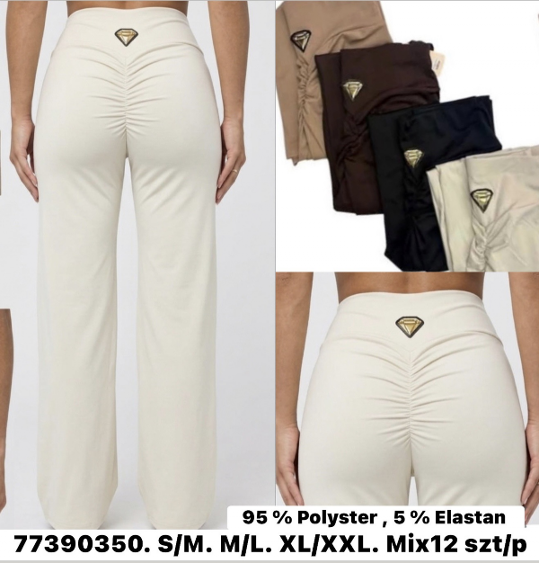 Leginsy damskie Roz S-2XL , Mix kolor Paczka 12 szt