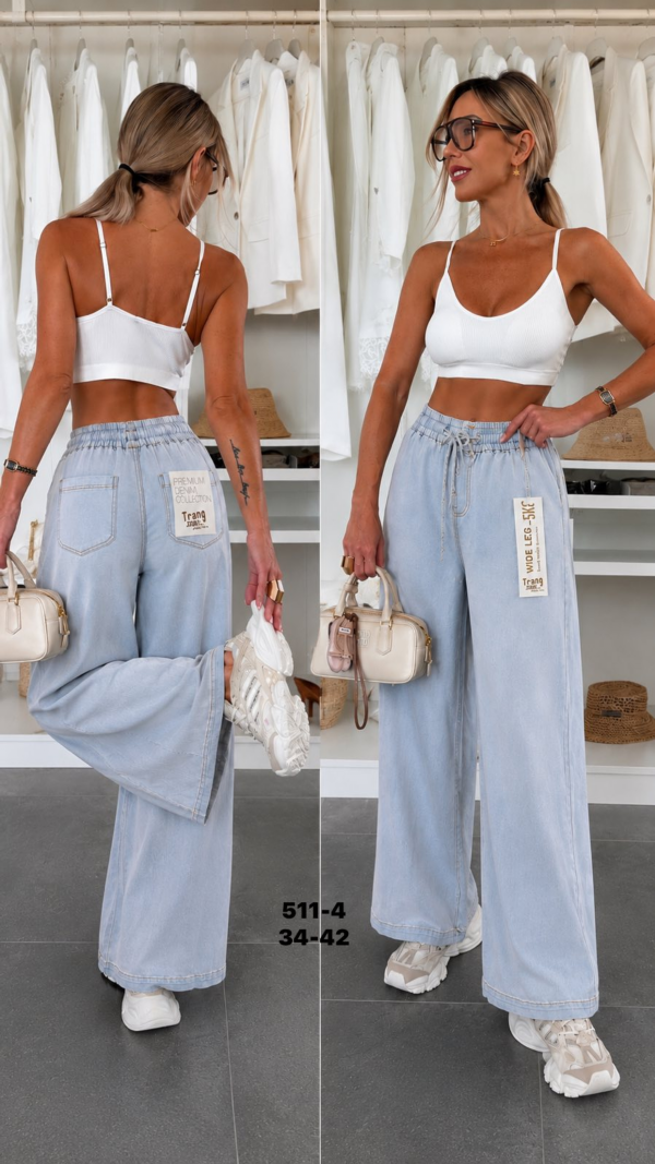 Spodnie damskie jeans Roz 34-42, 1 Kolor Paczka 10 szt