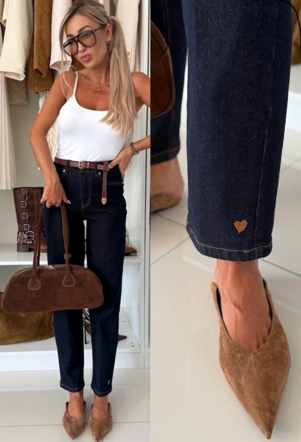 Spodnie damskie jeans Roz 34-42, 1 Kolor Paczka 10 szt