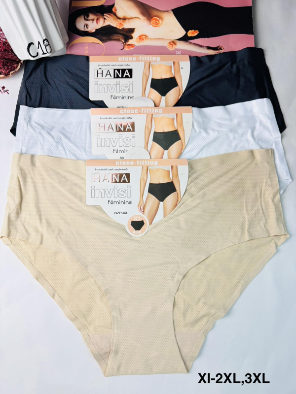 Majtki damskie Roz XL-3XL, Mix kolor Paczka 24 szt