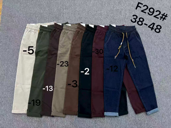 Spodnie damskie jeans Roz 38-48, 1 Kolor Paczka 12 szt 1
