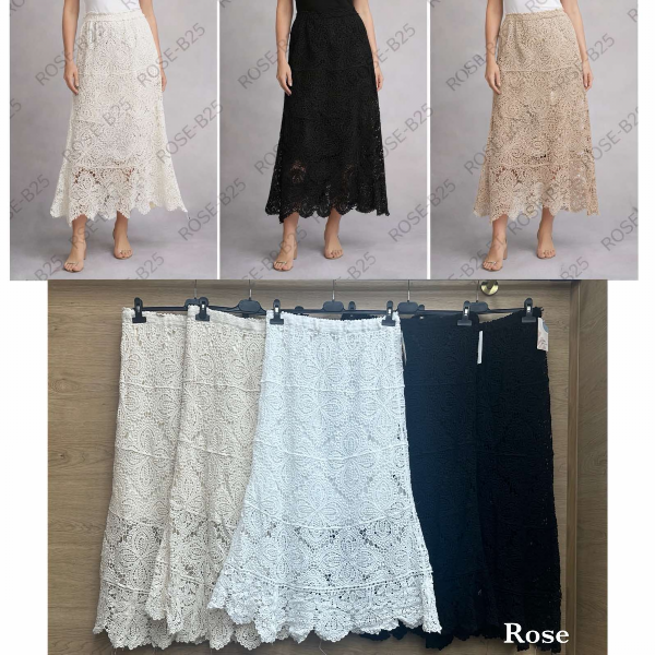 Spódnice damskie (Włoskie produkt) Roz Standard, Mix Kolor Paczka 5 szt