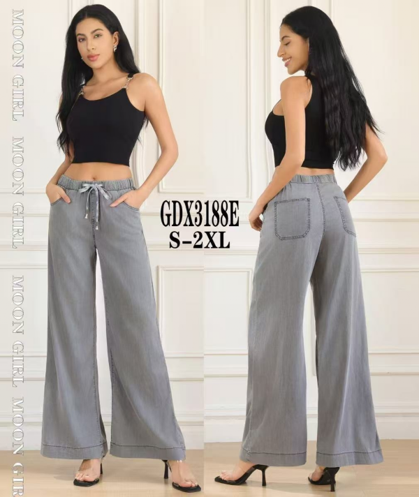 Spodnie damskie jeansy Roz S-2XL, 1 Kolor Paczka 10 szt