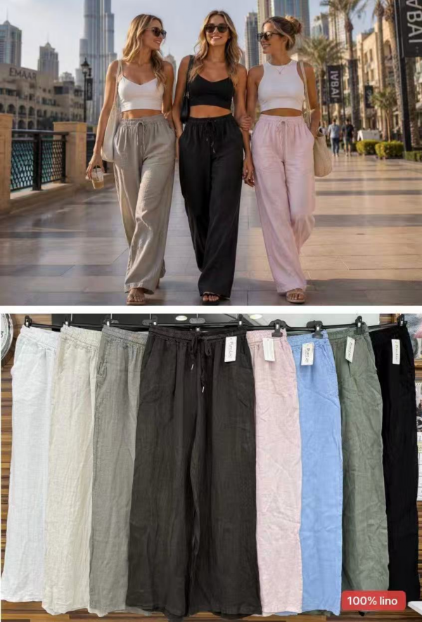 Spodnie damskie (Włoskie produkt) Roz Standard, Mix Kolor Paczka 5 szt