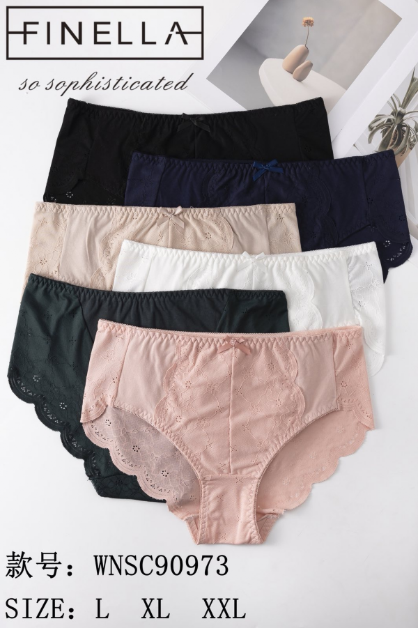 Majtki damskie Roz L-2XL, Mix kolor Paczka 24 szt